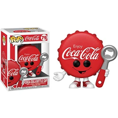 Image of Funko Coca Cola Bottle Cap Coke Collectable Vinyl Figure Gift Idea Official Merchandise Toys for Kids &amp; Adults Model Collectors and Display