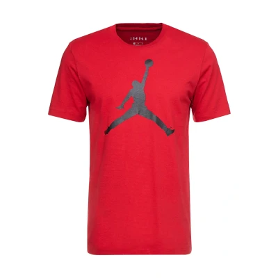 Image of NIKE CJ0921 687 M J Jumpman SS Crew T Shirt Men&#039;s Gym RED/Black Size L