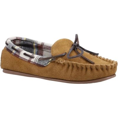 Image of Cotswold Chatsworth Suede Leather Womens Tan Size UK 4