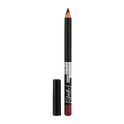Image of Sleek MakeUP Locked Up Super Precise Lip Liner, Long Lasting, Pigmented, Blinfolded (Burgundy) 1.8g