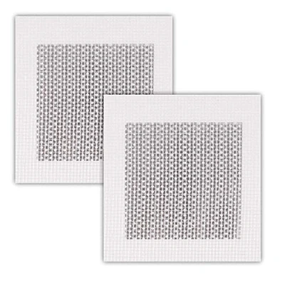 Image of 2 Pack 10cm X Plasterboard and Drywall Repair Wall Patch =&gt; Perfect for Fixing Holes Cracks in Walls Repairs Damaged &amp; Ceilings (2, / 4&quot; 4&quot;)