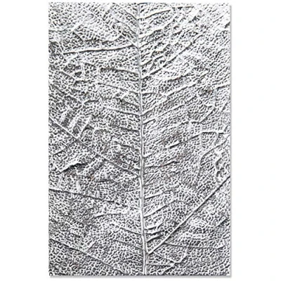 Image of Sizzix 3 D Textured Impressions Embossing Folder 664488, Leaf Veins, Paper, Multicolour, One Size
