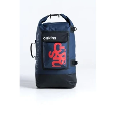 Image of C Skins Storm Chaser 40L 40 Litre Capacity Drybag Dry Bag Slate Black Warm Red