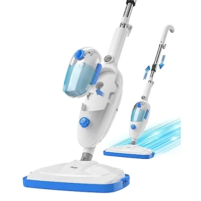 Image of Steam Mop for Hardwood Floor Cleaning, Steamer Vinyl, Laminate, Carpet, Tile Hard Floors Cleaning