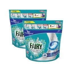 Image of Fairy Professional Platinum +Stain Remover Non Bio 2x50 Pods Pack 100