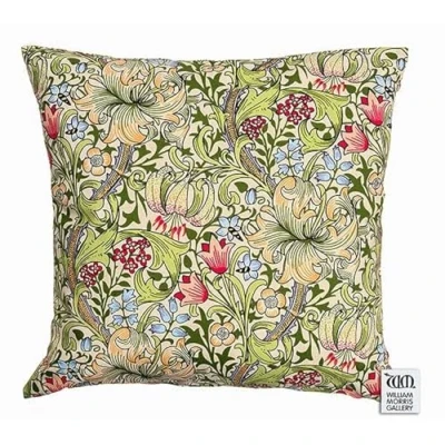 Image of William Morris Golden Lily Cushion And Poly Pad