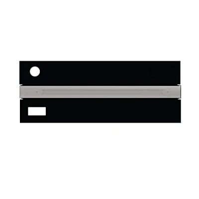 Image of iQuatics Universal Replacement Flap Set with Skimmer/Feeder Holes, Rio 180 Compatible,Black ABS Pinseal
