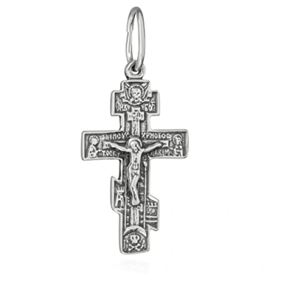 Image of NKlaus 925 sterling silver cross Orthodox crucifix pendant faith symbol 6259 baptism
