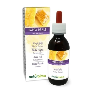 Image of Royal Jelly Alcohol Free Mother Tincture Naturalma Liquid Extract Drops 120 ml Food Supplement