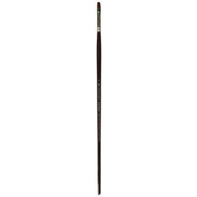 Image of Winsor &amp; Newton Size 4 Galeria Long Handle Short Flat Brush