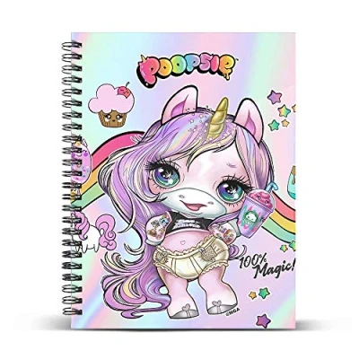 Image of KARACTERMANIA Poopsie Slime Surprise Shine Notebook