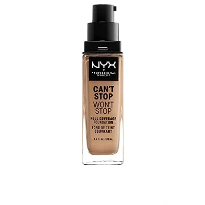 Image of NYX Professional Makeup Can&#039;t Stop Won&#039;t Full Coverage Foundation, Long Lasting, Waterproof, Vegan Formula, Matte Finish, Shade: Classictan