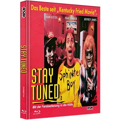 Image of Stay Tuned Mit Fernbedienung in die Hölle [Blu Ray+DVD] uncut limitiertes Mediabook Cover A
