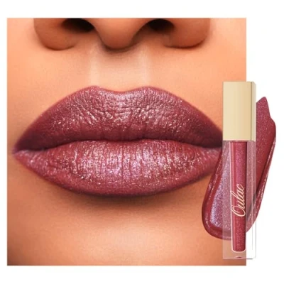 Image of Oulac Matte Liquid Lipstick for Women, Long Lasting Waterproof Lip Stain, No Transfer, Creamy High Pigmented Formula with Rose Oil, Vegan &amp; Cruelty Free MS07