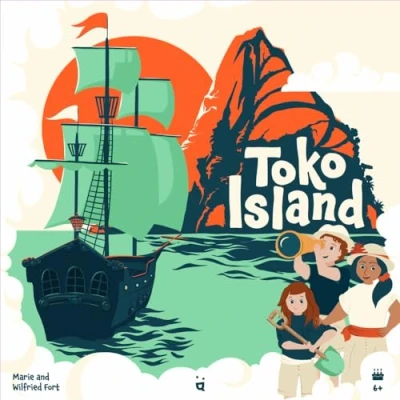 Image of Helvetiq Toko Island Family Board Game Ages 6+ 1 4 Players 15 30 Minutes Playing Time