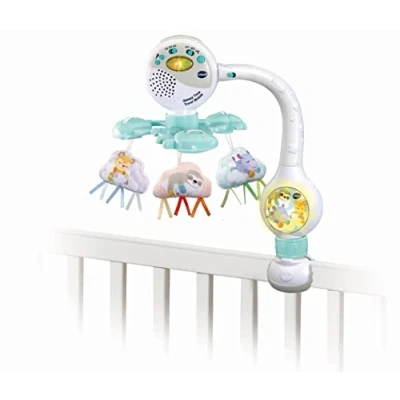 Image of VTech Sleepy Time Travel Mobile Sensory On the Go Baby with Music &amp; Sounds Suitable for Ages 0 24 Months