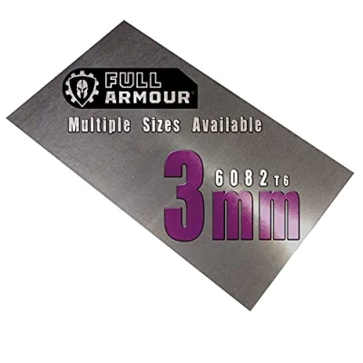 Image of 3mm Aluminium Sheet Plate (300mm x 200mm (2 Pack))