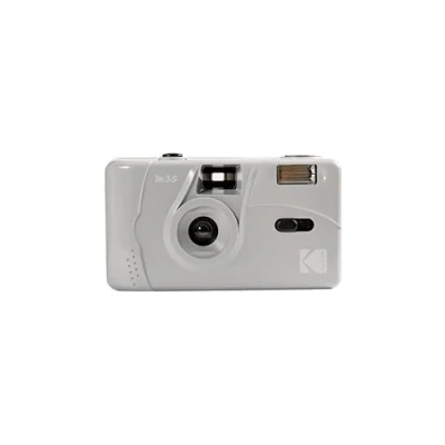 Image of KODAK M35 DA00255 35mm Rechargeable Camera, Fixed Wide Angle Lens, Optical Viewfinder, Built in Flash, AAA Battery Grey