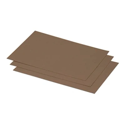 Image of Clairefontaine Ref 1679C Pollen Card (Pack of 25 Sheets) 158 x 222mm Sized, Acid Free, Inkjet &amp; Laser Compatible, Easy to Write On, 210gsm Brown