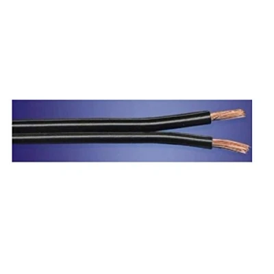 Image of K M Electronics® 1M 42 Strand Speaker Loudspeaker Cable Wire Black Pure Copper Conductors