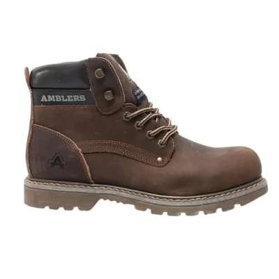 Image of Amblers Dorking Mens Casual Boot / Boots (9 UK) (Brown Crazy Horse)