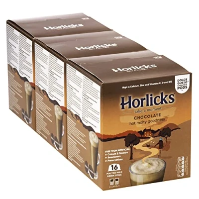 Image of Horlicks Dolce Gusto Compatible Pods (Chocolate, 48 Pods)