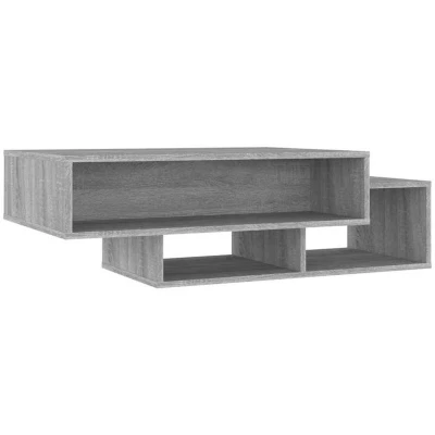 Image of vidaXL Coffee Table Grey Sonoma 105x55x32 cm Engineered Wood