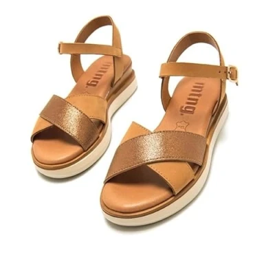 Image of mtng Daniela Platform sandals, Women&#039;s, Size: 40, Empolvado tan shoes