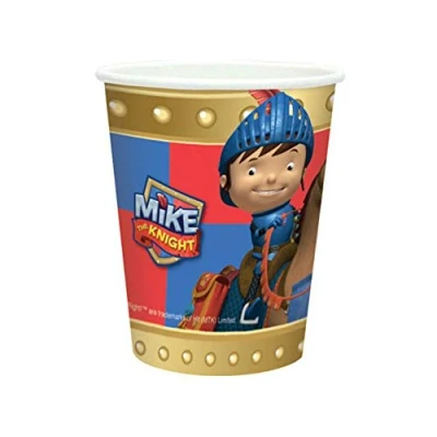 Image of Amscan 266ml Mike The Knight Cups (Pack of 8)