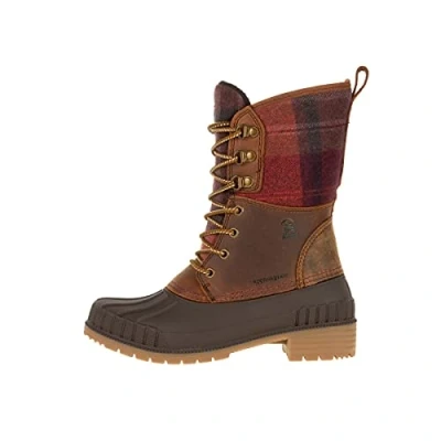 Image of Kamik Women&#039;s Sienna2 High Boots, Brown (Dark DBR), 3 UK