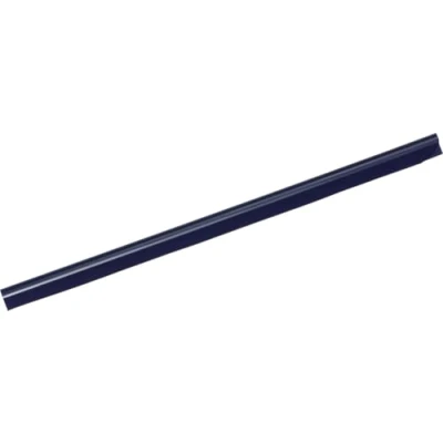 Image of Durable A4 Spine Bar 6mm Dark Blue Pack of 100 Quick and Easy Binding for Unpunched Documents Holds Up to 60 Sheets