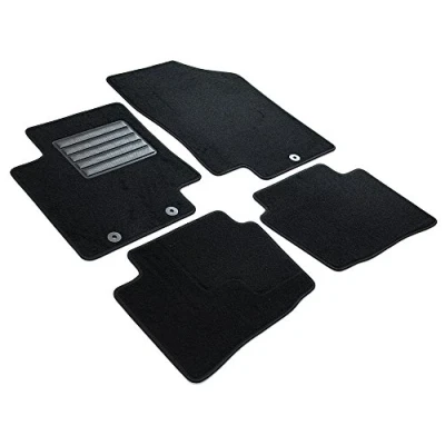 Image of MDM SP 1406 Velour Car Mat for Hyundai i20 09.2012 to 11.2014 Black