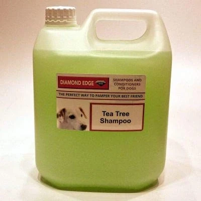 Image of Diamond Edge Tea Tree Dog Grooming Shampoo, 5 litre