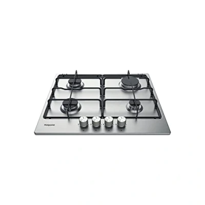Image of Hotpoint PPH 60P F IX UK Silver Built in 60 cm Gas 4 zone(s)