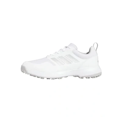 Image of adidas Golf TECH Response SL 23 shoes, Women&#039;s, Size: 3.5, Footwear white/grey two/silver metallic Synthetics/textile