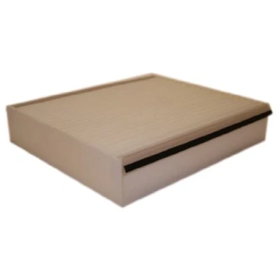Image of 4548300018, MR958016, MR958017, TS200003 Pollen Filter ASHIKA 21 SM SM1 Insert 178mm 204mm 40mm MITSUBISHI: Colt 6, VI CZC Convertible