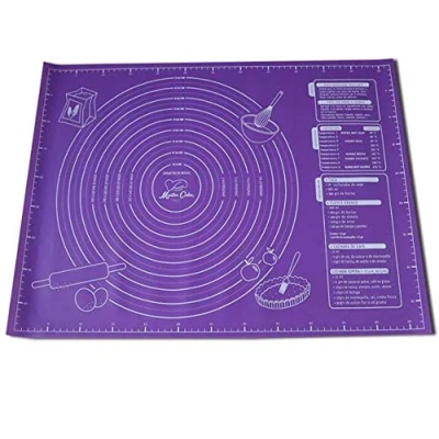 Image of 45 * 60cm Silicone Baking Mat Thickening Flour Rolling Scale Kneading Pad (1 Pc)