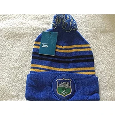 Image of Tipperary Official GAA All Ireland County Home style bobble hat very rare