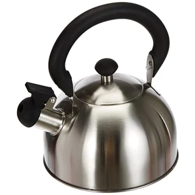 Image of IBILI Classic Whistling Coffee Pot, 1.5 Litres, Stainless Steel, Suitable for Induction Hobs