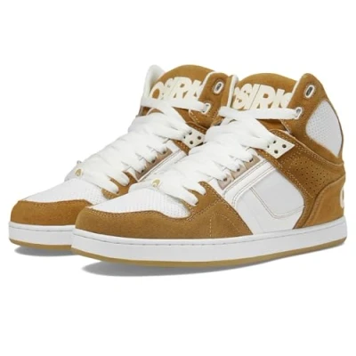 Image of Osiris Men&#039;s NYC 83 CLK Skate Shoe, Light Brown/White/White, 9.5
