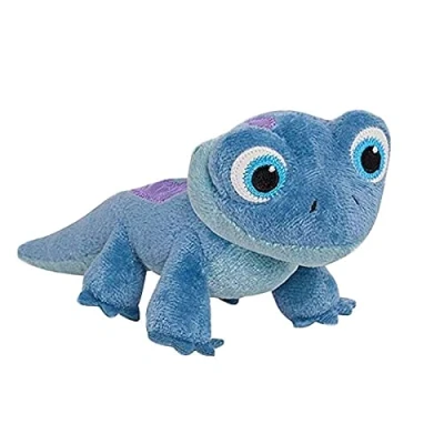 Image of Plush toys Frozen 2 Lizard Elsa Anna Princess Sven Reindeer Olaf Snowman Stuffed Animal Doll Collectible