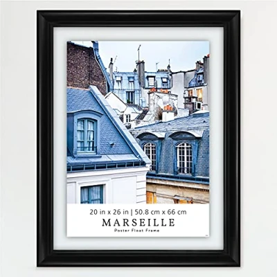 Image of MCS, Black Marseille Poster Float Frame, 20x26 Inch, 20 x 26