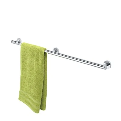 Image of Tiger Boston Comfort &amp; Safety Grab Rail 90 cm, Stainless Steel Polished, x 5.1 7 cm
