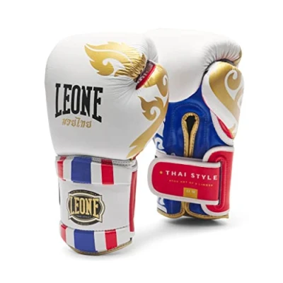 Image of LEONE 1947, Boxing Gloves Thai Style 12 oz White