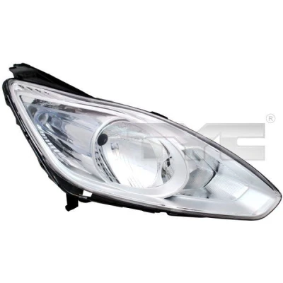 Image of 1686743, 1687472, 1704504, 1787127, AM5113W029AC Headlights TYC 20 12565 05 2 right H7, H1 for hand traffic with electric motor