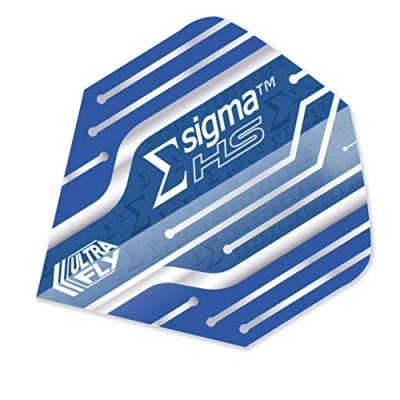 Image of Unicorn UltraFly Dart Flights Sigma HS Design Big Wing Shape Ultra Durable 100 Micron Polyester PET