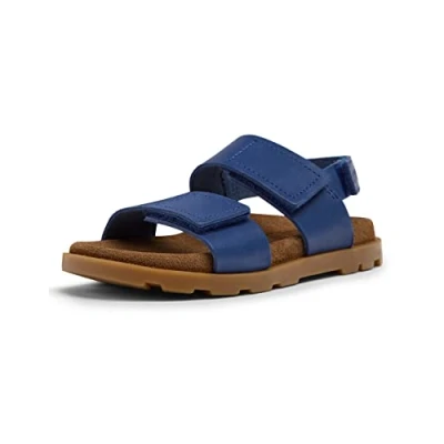 Image of Camper Brutus Sandal K800490 2 Strap, Blue 001, 10 UK Child