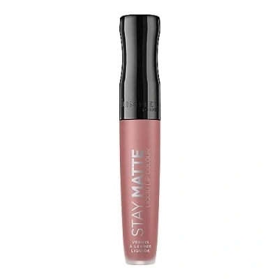 Image of Rimmel London Stay Matte Liquid Lipstick, Strapless, Nude Shade 3, 5.5 ml