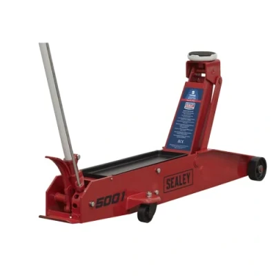 Image of Sealey Premier Trolley Jack 5 Tonne Long Reach
