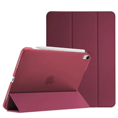 Image of ProCase Smart Case for iPad Air 11 inch M2 2024 6th /10.9 5th 2022/Air 4th 2020, Protective Cover 6 5 4 Generation Wine